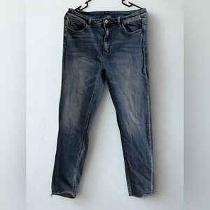 VERVET BY FLYING MONKEY Classic Blue Straight Leg Jeans